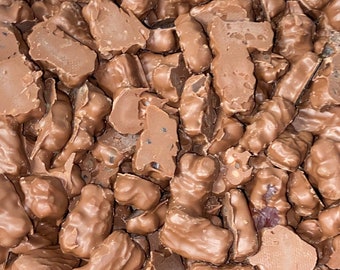 Ositos de goma de chocolate con leche