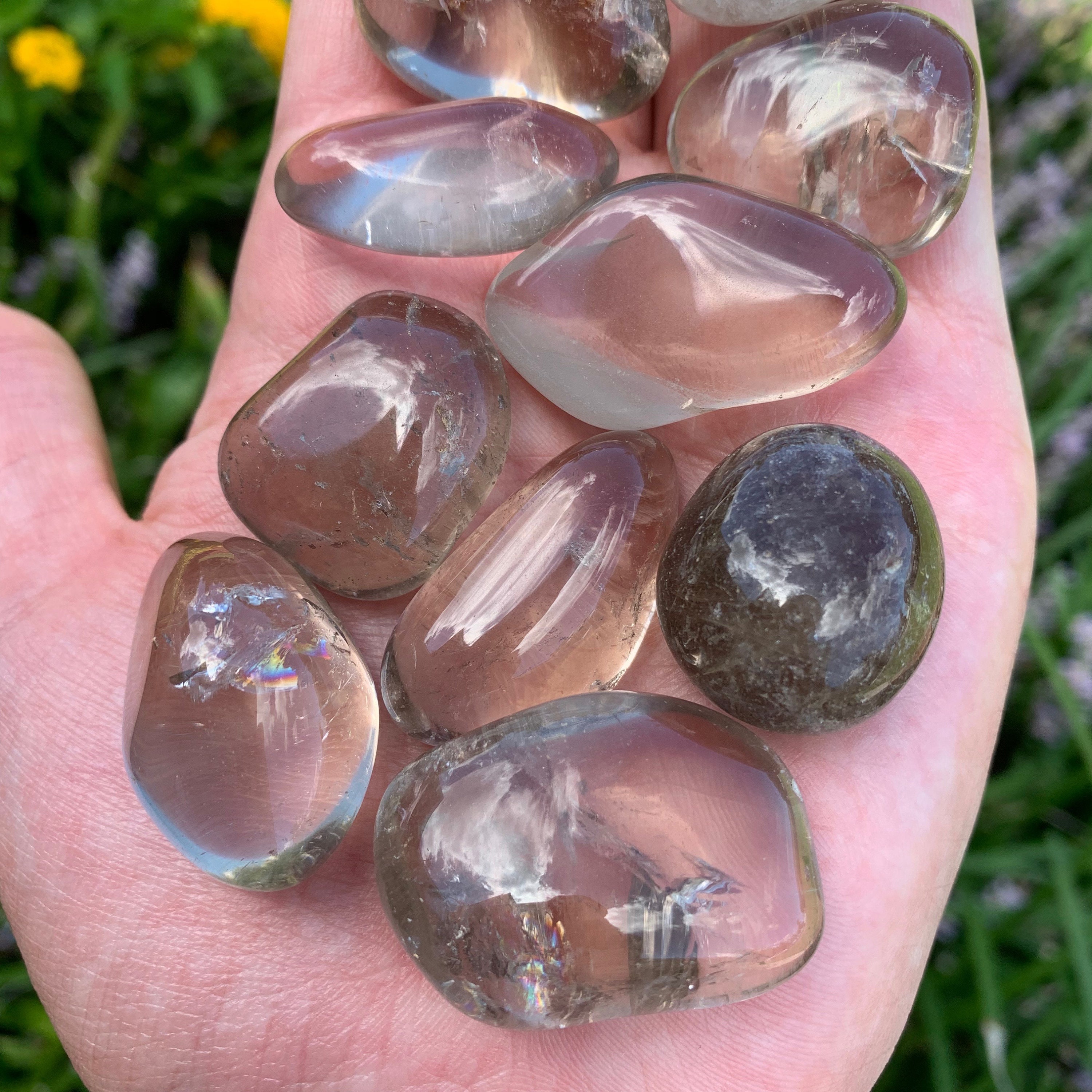 Smoky Quartz Tumbled Crystal Healing Stone Healing Etsy
