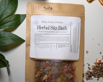 Kruiden postpartum zitbad | Perineal Healing Soak voor jonge moeders