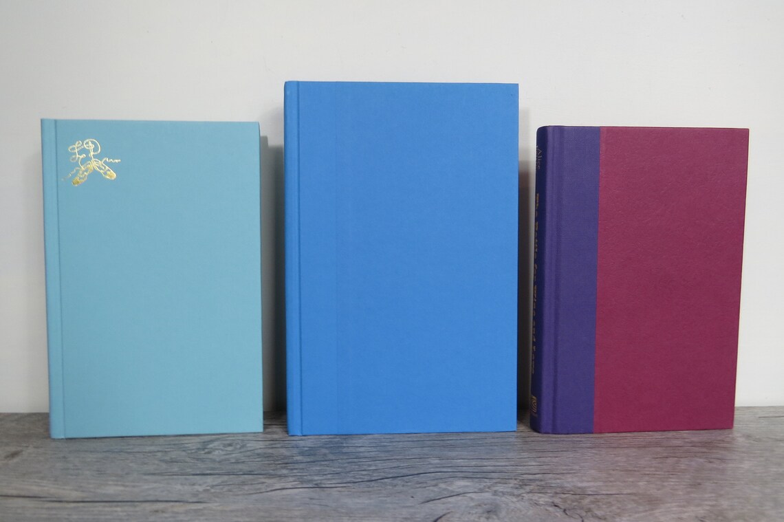 Rainbow Books Colorful Decorative Books Set of 7 Color Book Etsy