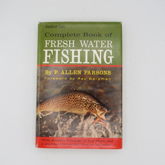 Complete Book of Fresh Water Fishing, Outdoor Life, Fishing Book, 1960s,  Fishing Gifts, Gift for Fisherman -  Israel