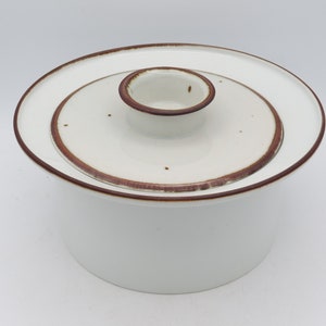 Dansk Brown Mist Casserole Dish with Lid, 1.5 quart, 1.5 Litre, Round Baking Dish