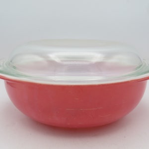 Pink Pyrex Casserole Dish, 2 Quart With Clear Lid, Flamingo Pink, Baking Dish, Bakeware, Ovenware