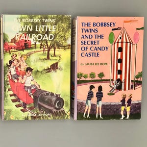 Bobbsey Zwillinge Bücher, #44, Eigene kleine Eisenbahn, #61, Candy Castle, Kinder Mystery Bücher