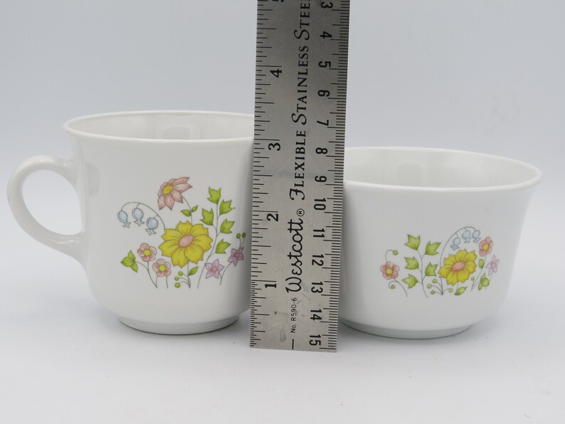 Corelle Meadow Creamer and Sugar Set Corning Corelle Yellow Etsy