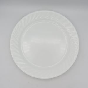 Corelle White Swirl Speiseteller - Set mit 3 Stück