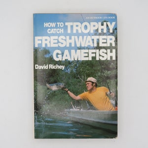 How to Catch Trophy Freshwater Gamefish, Outdoor Life, Fishing Book, Hardcover, Fishing Gifts for Men, Gift for Fisherman
