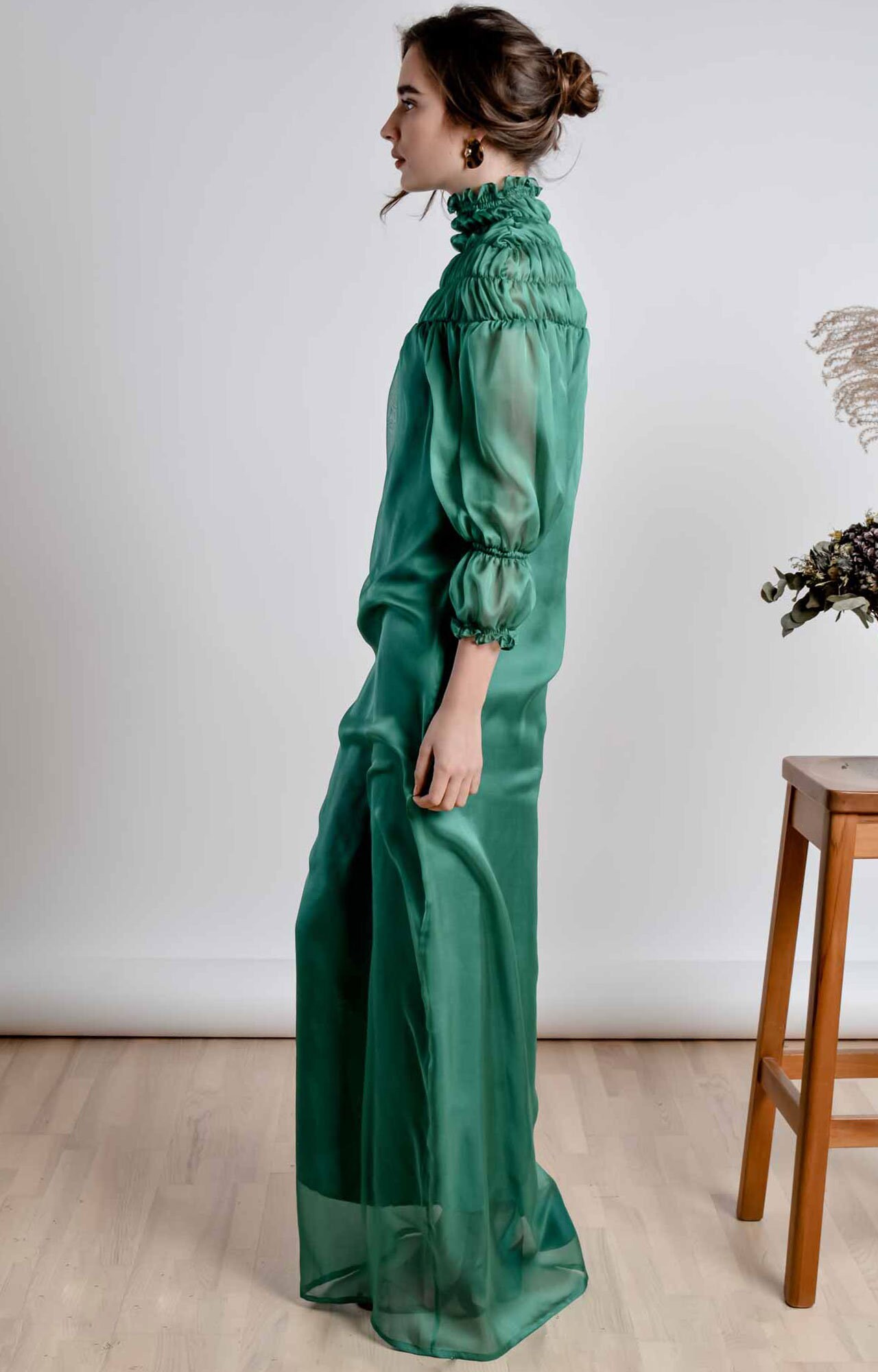 turtleneck gown design