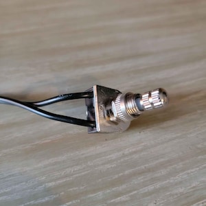 On/Off Brass Switch (Rotary or Push Button)