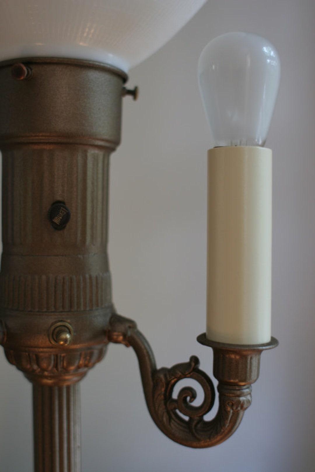 B&p Lamp 4 Standard Size Antique Color Candle Cover