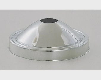 Satco 90-050 Plain Deep Fixture Canopy for Mounting Light Fixture in Chrome