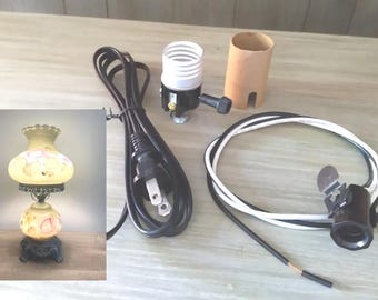 Kit de recâblage de lampe absolu : douille à 3 bornes, réparation de lampe vintage DIY