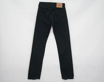 Vintage Levi's pantalones vaqueros para hombre tamaño de pantalones W28 - L34 Modelo 501 Oldschool 90s / Hecho en Reino Unido