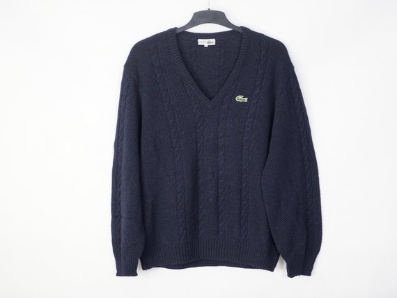 Vintage Lacoste Pullover Sweater Gr. L (5) Strick… - image 1