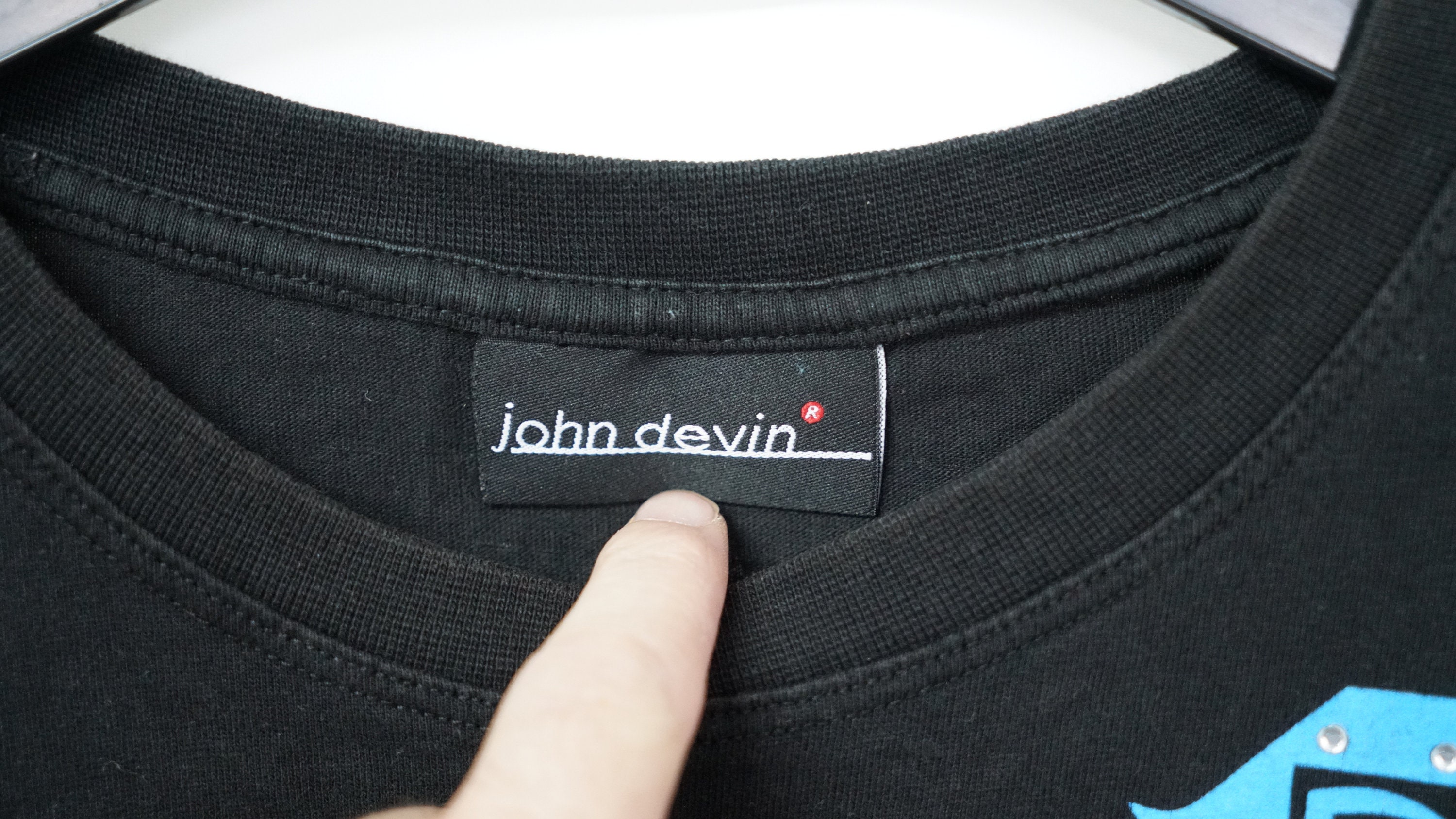 John Devin T-shirt Gr. L Sportswear Oldschool - Etsy
