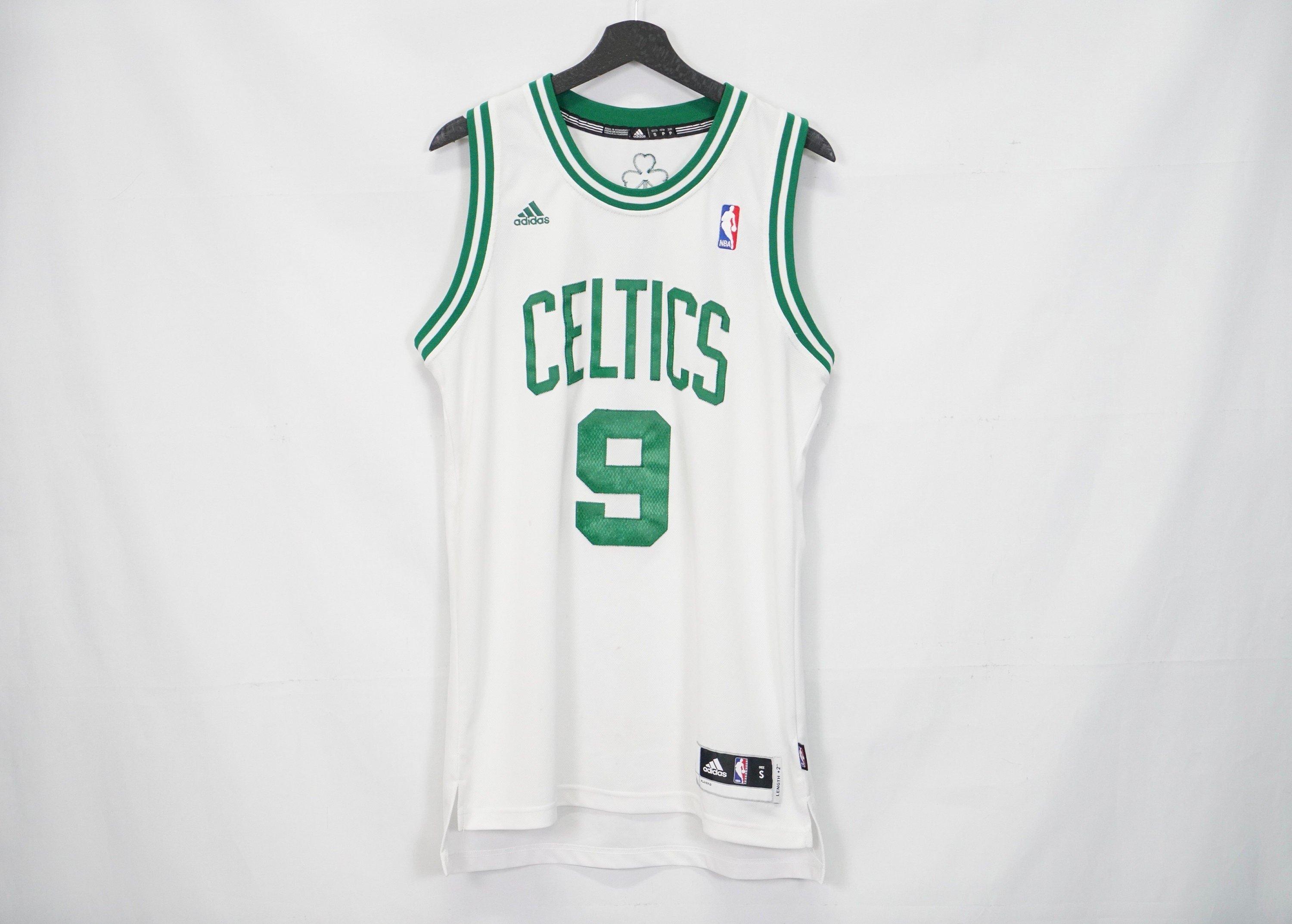 UNK Boston Celtics Jersey Adult Small Black Green White NBA Basketball Mens