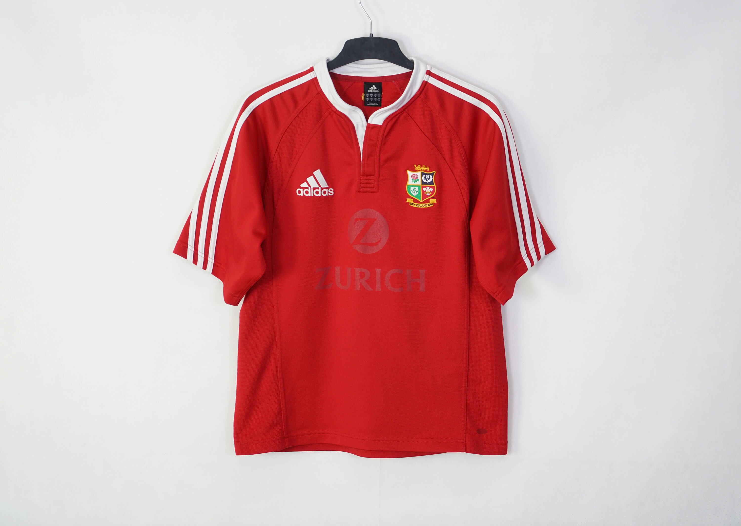 アディダス British Irish Lions Rugby Jersey Vintage Adidas British and Irish Lions Rugby Jersey 2005