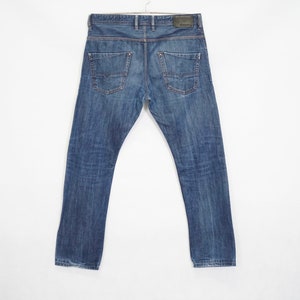 Diesel men's jeans trousers size. W32 - L32 model Krooley Regular Slim Carrot