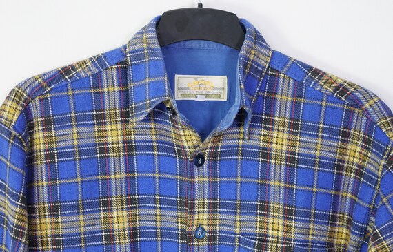 Vintage Camel Collection Herren Flanell Hemd / Fl… - image 2