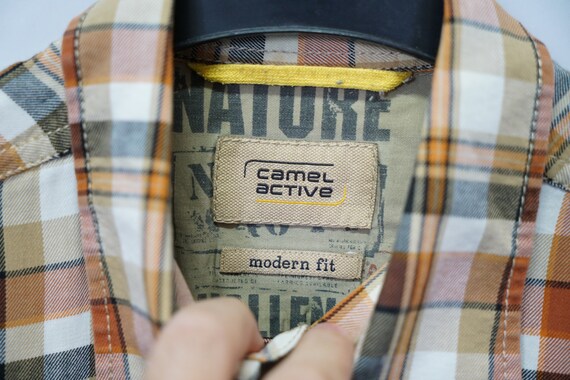 Vintage Camel Active Chemise Homme Gr. L Modern Fit Oldschool True Vintage Etsy France