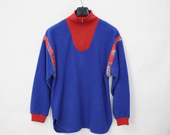 Vintage Damen Fleece Pullover Sweater Gr. 44/46 Oldschool True Vintage Sportswear 90er 90s