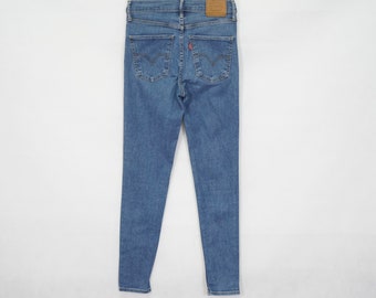 Levi's Damen Jeans Hose Gr. W26 - L28  Modell Mile High Super Skinny