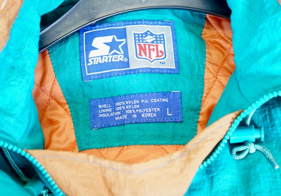 Vintage Miami Dolphins by Starter NFL Jacket Size… - image 6