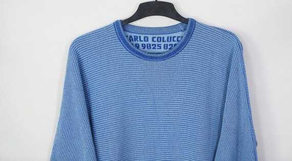 Vintage Carlo Colucci Pullover Sweater Gr. L (52)… - image 3