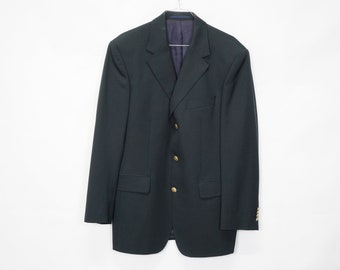 Vintage Burberry Edel Herren Sakko Jacket Gr. 48 Modell Luzern-s Club Sakko