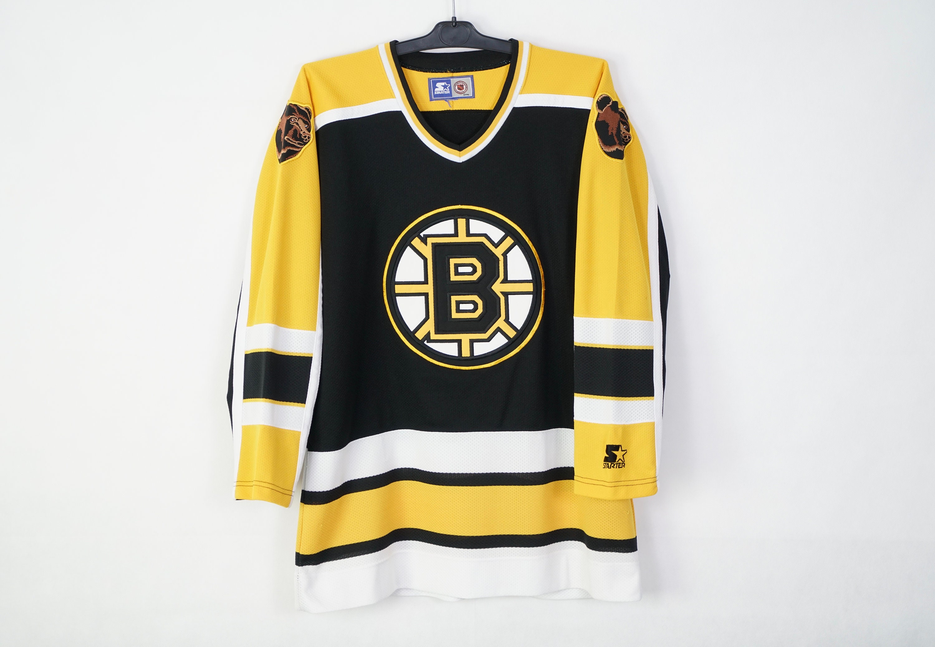 CCM  GERRY CHEEVERS Boston Bruins 1960's Vintage NHL Hockey Jersey