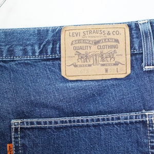 vintage Levis Pantalon Jeans Homme Taille W32 L32 Modèle 673 Oldschool années 90 image 3