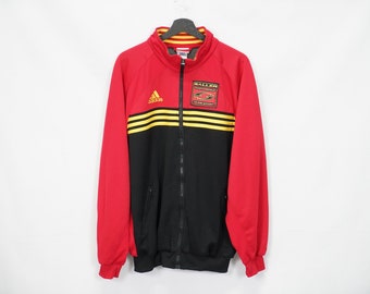 Red gold and sales green adidas jacket