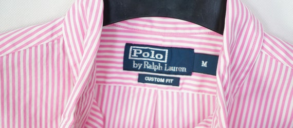 Vintage Ralph Lauren Herren Hemd Gr. M Custom Fit… - image 2