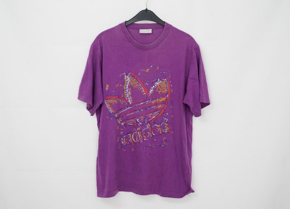 Buy Vintage Adidas T-shirt Size D4/S Oldschool True Vintage 80s  