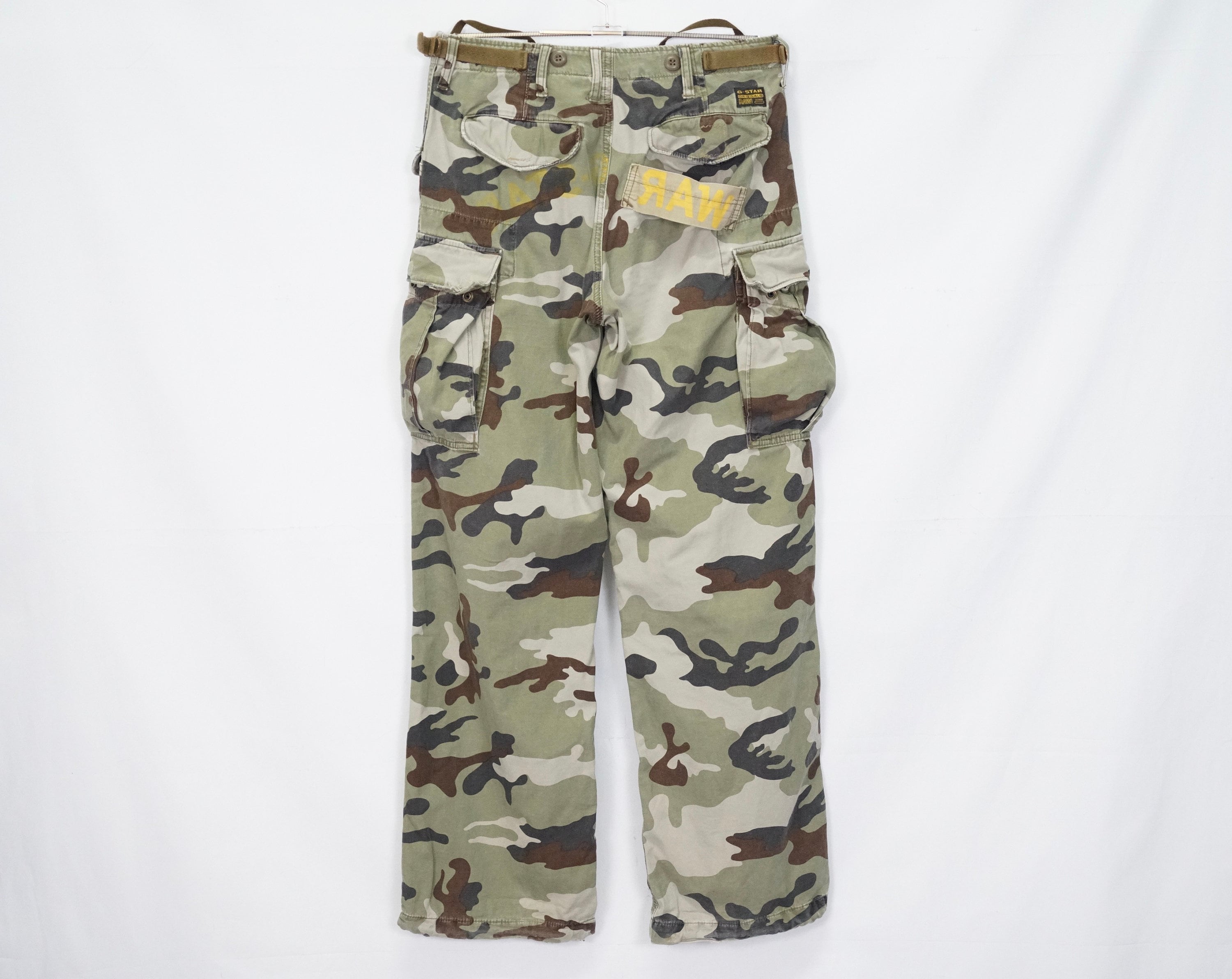 G-Star 3D REGULAR TAPERED CARGO PANTS (Light Moss Raw Arrow) | SNEAKER TOWN