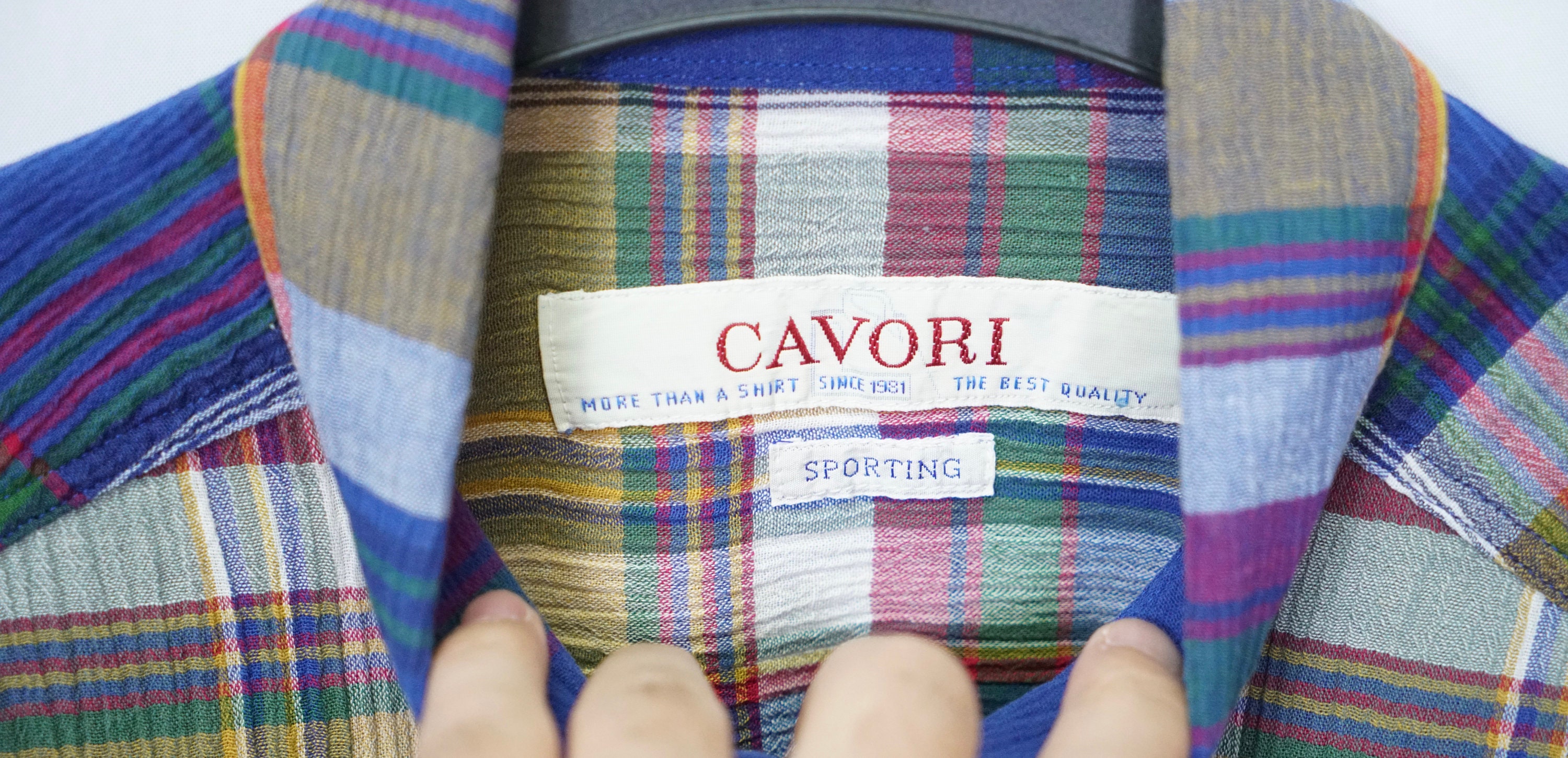 Vintage Cavori Crazy Pattern Shirt Hemd Retro Size. XL