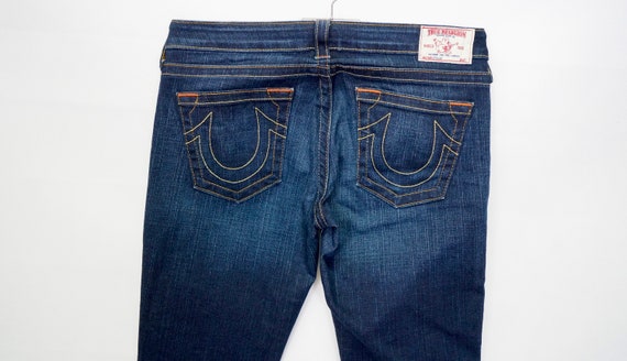 True Religion Damen Jeans Hose Gr. W30 Modell Ste… - image 2