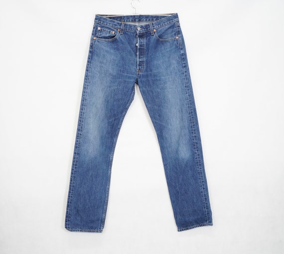 Vintage Levi's Men's Jeans Pants Size W34 - L34 M… - image 2