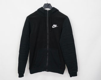 Black Nike Hoodie - Etsy