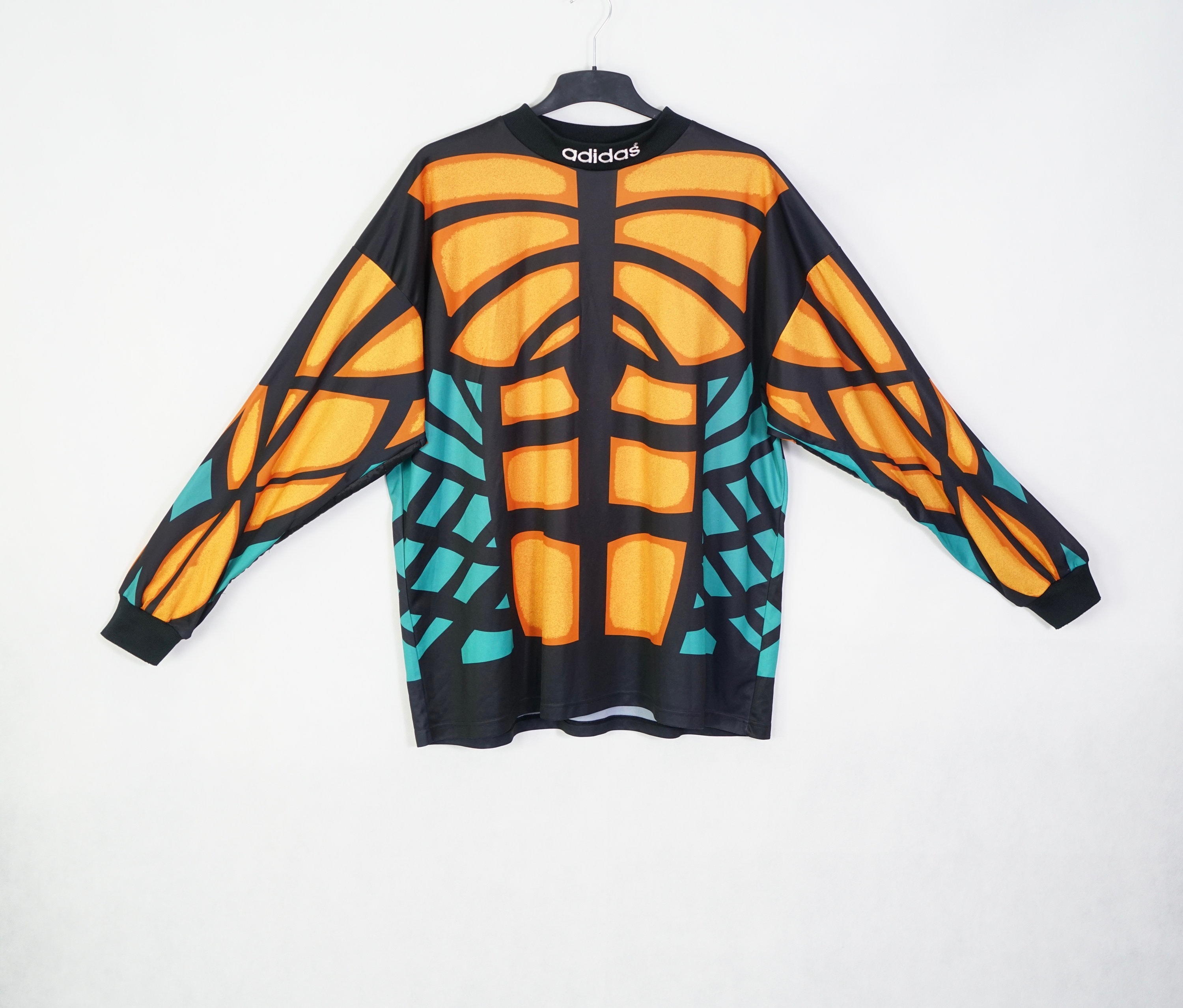 Vintage Adidas Men's Goalkeeper Jersey Year 1996 - 1998 Size Vintage Adidas Men's Goalkeeper Jersey Year 1996 - 1998 Size