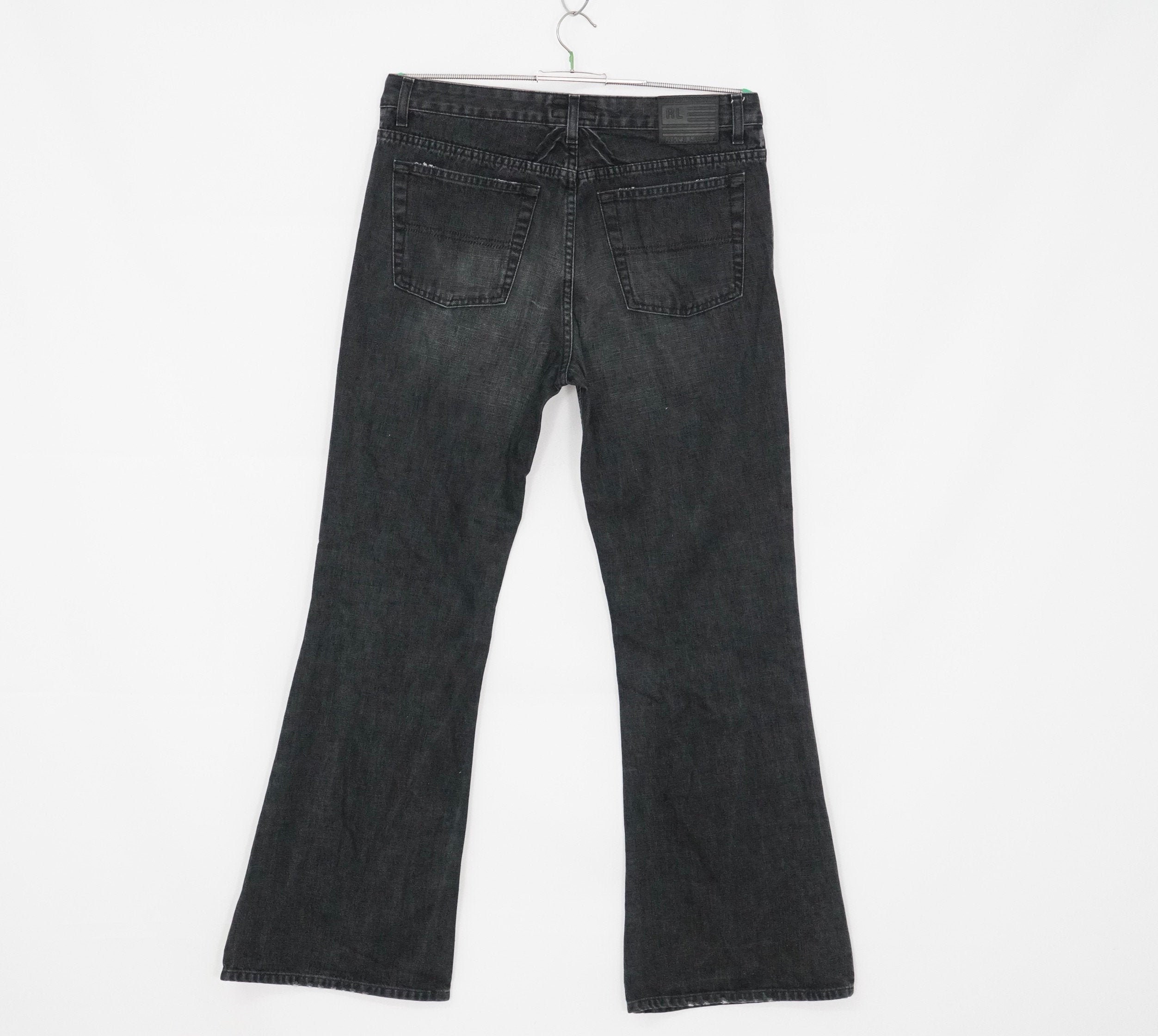 Vintage Ralph Lauren Women's Jeans Trousers W12 L31 True - Etsy