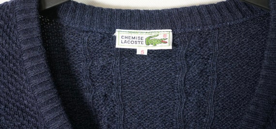 Vintage Lacoste Pullover Sweater Gr. L (5) Strick… - image 2