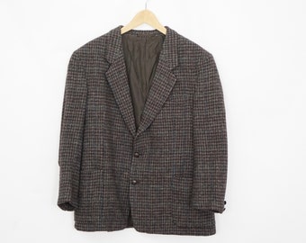 Vintage Harris Tweed Herren Wollsakko Tweed Sakko Gr. 26 Oldschool True Vintage 80er 90er