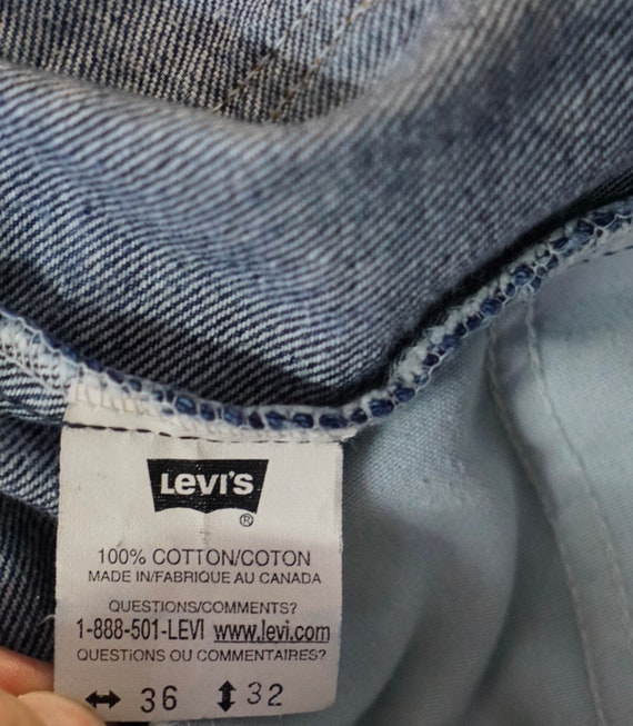Vintage Levi's Jeans Pants Size M W36 - L32 model… - image 4