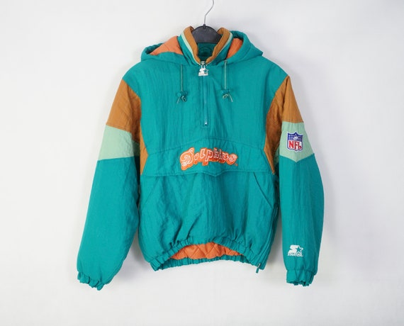 Vintage Miami Dolphins by Starter NFL Jacket Size… - image 1