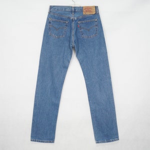 Vintage Levi's Men's Jeans Pants Size W30 - L34 Model 501 Oldschool 90s / Made In UK