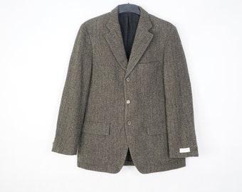 Taglia giacca da uomo in tweed britannico di Christian Berg 50