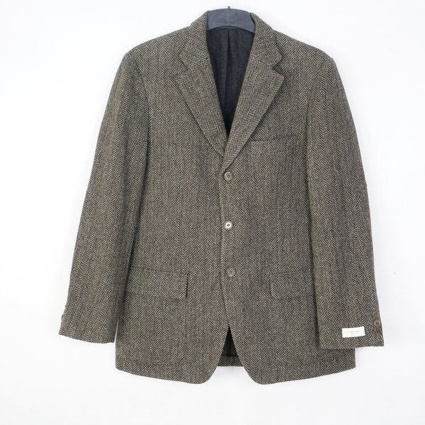 Britisch Tweed by Christian Berg Herren Sakko Gr. 50