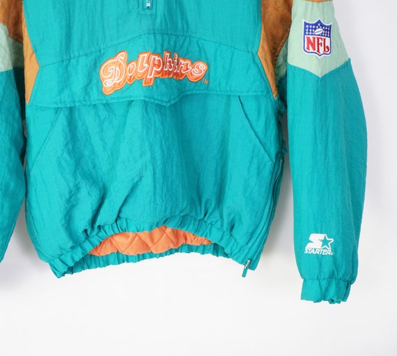 Vintage Miami Dolphins by Starter NFL Jacket Size… - image 2