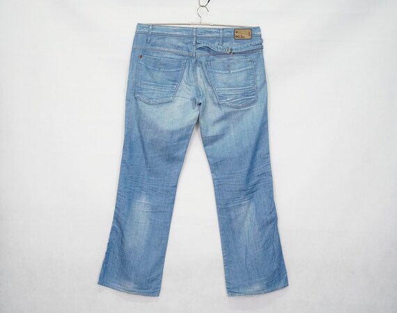 Taille de pantalon en jean femme G Star vintage. W32 L32 modele Medin Loose WMN Etsy France